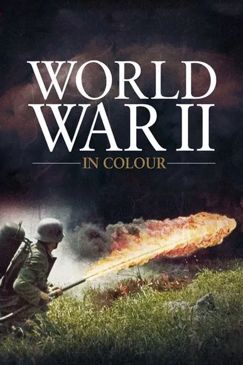 Poster for World War II in Colour