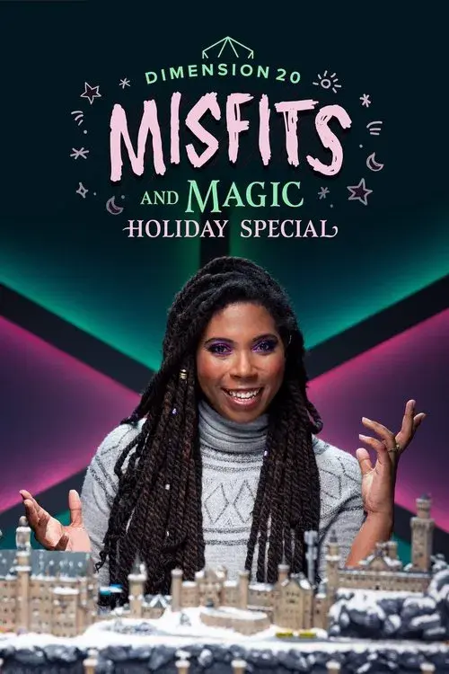 Poster for Dimension 20: Misfits and Magic Holiday Special