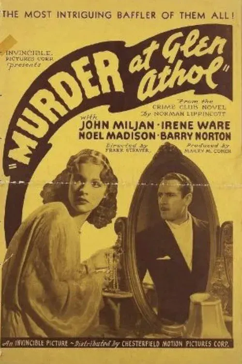 Poster for Murder at Glen Athol