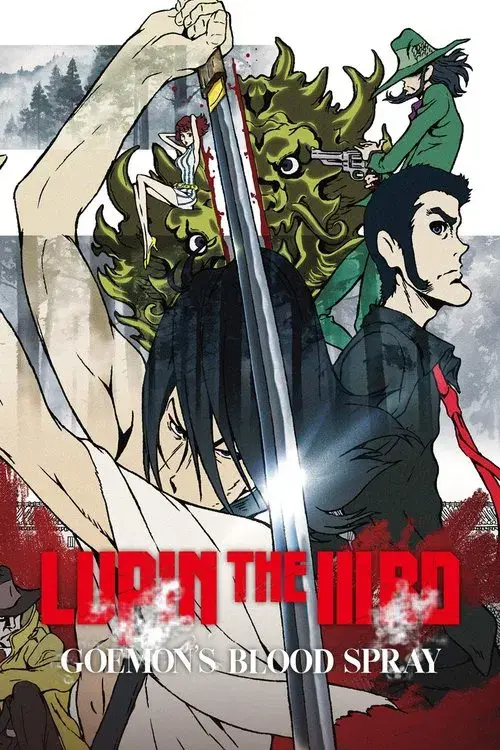 Poster for Lupin the IIIrd: Goemon's Blood Spray