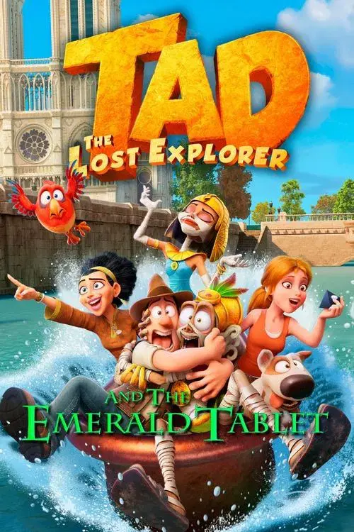 Poster for Tad, the Lost Explorer and the Emerald Tablet