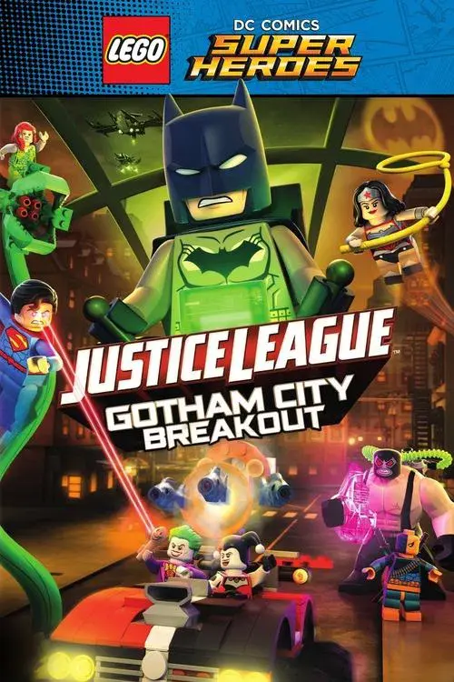 Poster for LEGO DC Comics Super Heroes: Justice League - Gotham City Breakout