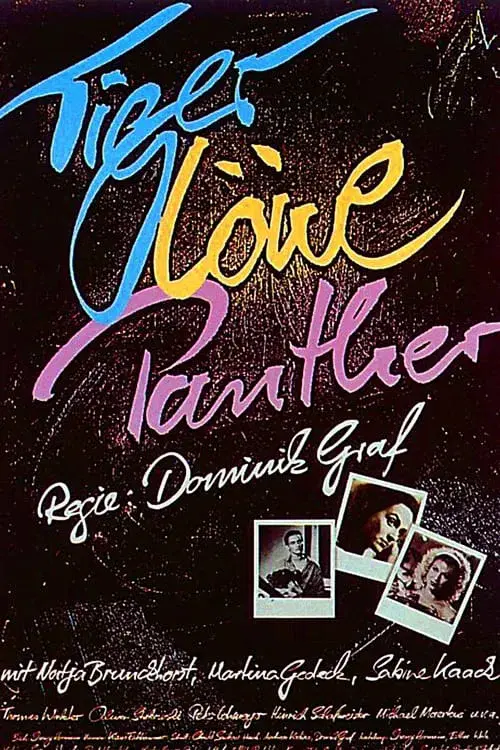 Poster for Tiger, Löwe, Panther