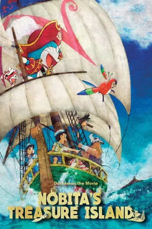 Poster for Doraemon: Nobita's Treasure Island