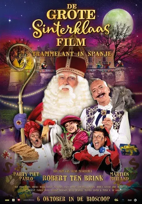 Poster for De Grote Sinterklaasfilm: Trammelant in Spanje