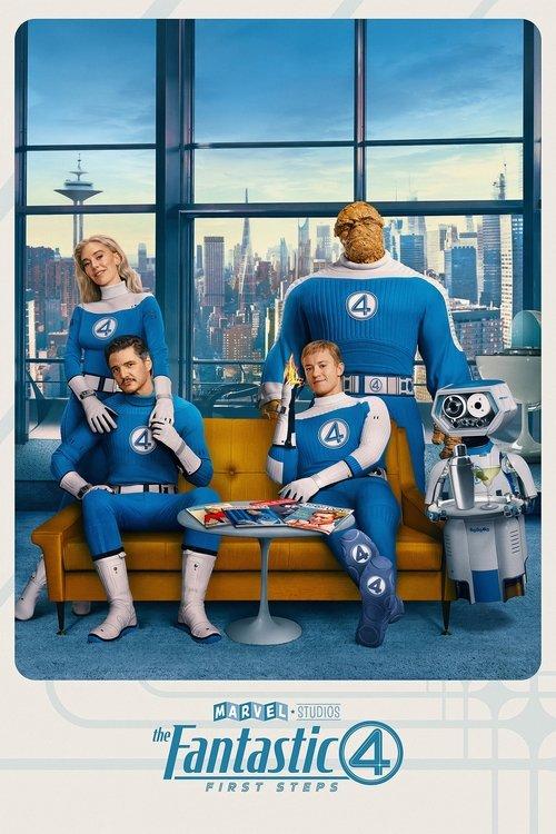 Poster for The Fantastic 4: First Steps